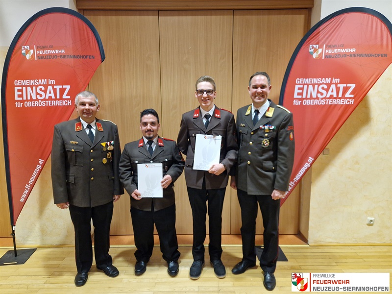 Beförderung zum Hauptfeuerwehrmann