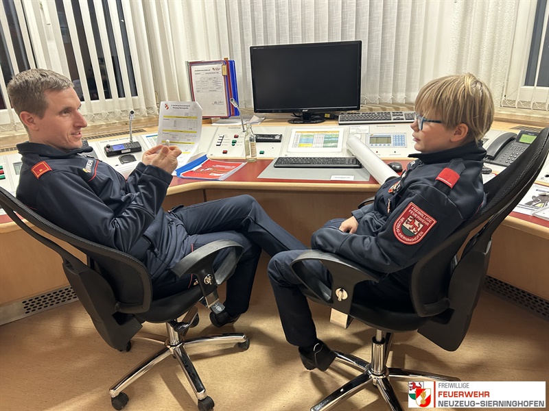 Erprobung der Feuerwehrjugend