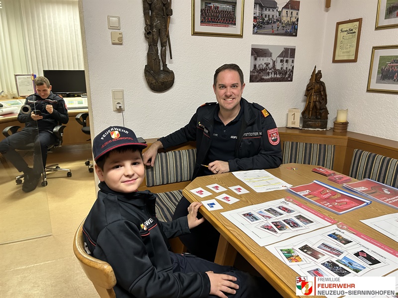 Erprobung der Feuerwehrjugend